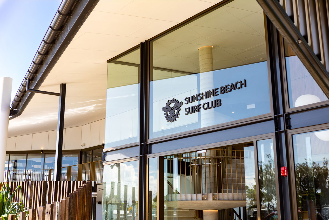 front entrance of the Sunshine Beach Surf Club